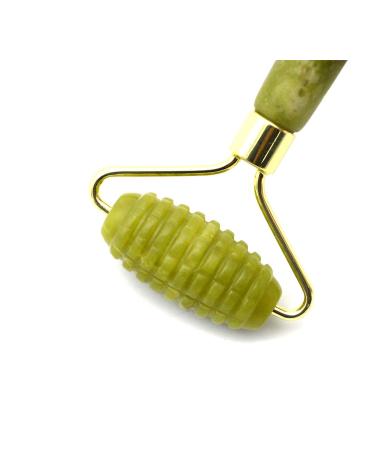 100% Natural Jade Roller for Anti-Aging & Wrinkle Reduction | Facial Skin Massager for Beauty Slimming & Firming - Saitama - Buy Online on SooperMarket.com