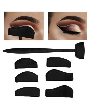 Zeaybsr 6-in-1 Eyeshadow Applicator Kit | Silicone Eye Contour & Fold Line Tools for Perfect Makeup - Buy Online on SooperMarket.com