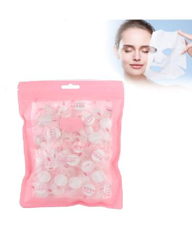 100pcs compress masque facial mask skin care diy face paper non woven fiber skin care compressed skin care compress facial mask diy compressed face masks