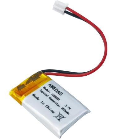 Buy 5 Pack 3.7V 502030 Rechargeable Batteries - Compatible Replacement with JST Connectors for Multiple Devices - Buy Online on SooperMarket.com