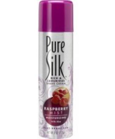 Pure Silk Shave Raspberry Size 8z Pure Silk Shave Strawberry Mst 8z