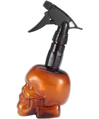 Hairdressing Spray Bottle 500 ml Skull-shaped Refillable Spray Continuous Water Mister for Hairdressing Salon Hair Styling Plants Pets Home Clean - Buy Online on SooperMarket.com