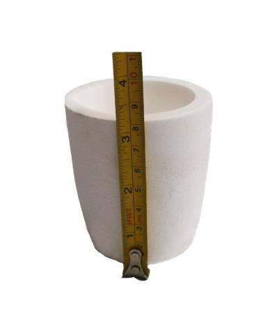 OTOOLWORLD Ceramic Melting Crucible Cup Furnace Melting Casting Refining Gold Silver Copper Casting Cup 500g