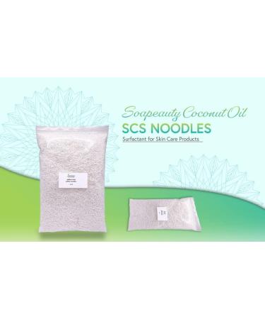Soapeauty Coconut Oil SCS Noodles - 16 OZ for Skin Care, Shampoo, Conditioner, Soap Making Supplies - Buy Online on SooperMarket.com