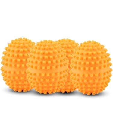 Efficient Laundry Dryer Balls - Reduce Wrinkles Save Drying Time & Eliminate Static - Set of 4 Home Essentials - Ships Internationally - Buy Online on SooperMarket.com