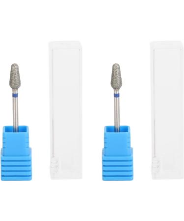 Tungsten Steel Nail Drill Bits 2 Blue Manicure Nail Art Drill Bits for Manicures - Buy Online on SooperMarket.com