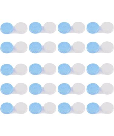 Bonarty 20pcs L/R Marked Mini Contact Lens Box Travel Lenses - Blue as described - Buy Online on SooperMarket.com
