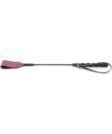 Premium Purple English Riding Crop with Genuine Leather Top - Equestrianism Essential - Buy Online on SooperMarket.com