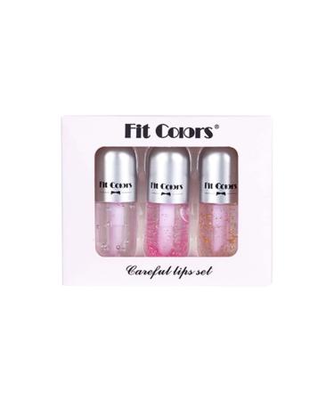 Long -lasting lip care of nutrient lip balm lip care lip care Transparent moisture peeling peeling Peeling Lip oil lip gloss set box 1 piece (1 Pack) a