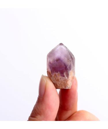 Natural Crystal Rough Natural Mini Amethyst and Citrine Crystal Cluster Point Specimen Home Decoration Collection DIY Gift (Color : Citrine Stick Size : 30g) 30g Citrine Stick - Buy Online on SooperMarket.com