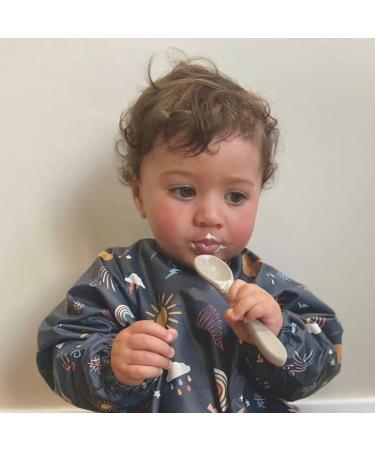 Minifolk Silicone Baby/Toddler Feeding Spoons - Set of 5 | Baby/Toddler Essentials for Weaning | Dishwasher Safe (Set of 3) - Buy Online on SooperMarket.com