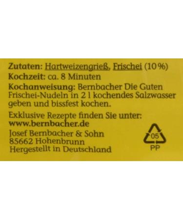 Buy Bernbacher Die Guten 250g Macaroni - Authentic Italian Pasta | International Shipping Available - Buy Online on SooperMarket.com