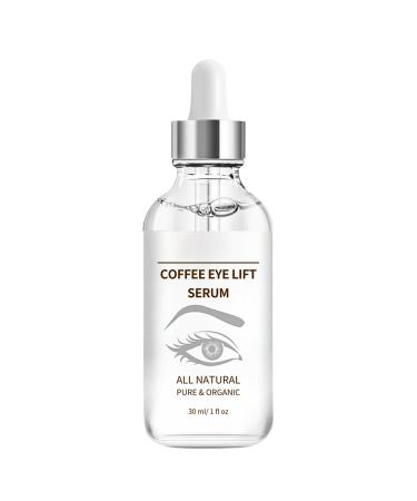 Caffeine Eye Serum for Dark Circles Organic Caffeine Eye Lifting Serum Anti Aging Under Eye Serum Caffeine Eye Cream for Dark Circles and Puffy Eyes Skincare Anti Wrinkle Eye Bag Removal