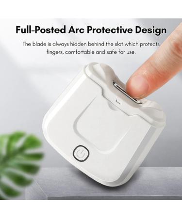 Electric Nail Clipper Manicure Device for Adults Nail Polisher Baby and Child Anti-Pinch Automatic Nail Clipper Easy to Use Fine Workmanship - Buy Online on SooperMarket.com