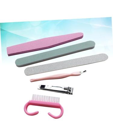 FOMIYES Nail Files 2 Nail Tools Nail Nail Clippers Nail Trimmers Polishing Strip Nail Set Rubbing Manicure Tools Sponge Nail Files Nail Clippers - Buy Online on SooperMarket.com