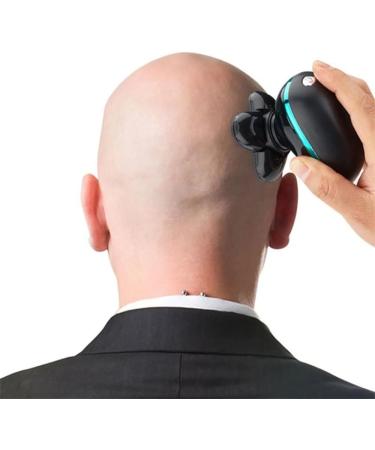 5 in 1 USB Rechargeable 4D Men's Electric Shaver & Grooming Kit - Bald Head Trimmer Beard & Nose Hair Clippers Facial Brush - Buy Online on SooperMarket.com