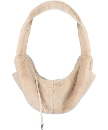 Warm Plush Small Dog Sling Cat Carrier Hand-Free Pet Sling Carrier Pet Puppy Travel Bag Cat Carrier Shoulder Bag Outdoor Travel Puppy Carrier Bag for Daily Walk Travel Outdoor Beige - Buy Online on SooperMarket.com