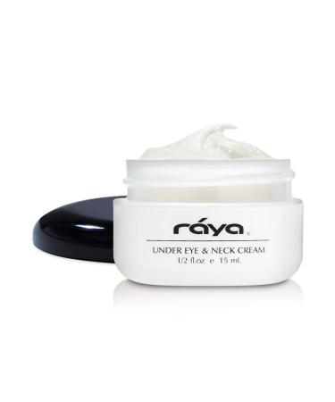 Raya Under-Eye & Neck Cream (408) | Revitalizing and Fortifying Anti-Aging Treatment for the Eye Area and Neck | Revives Fatigue and Helps Reduce Lines and Wrinkles