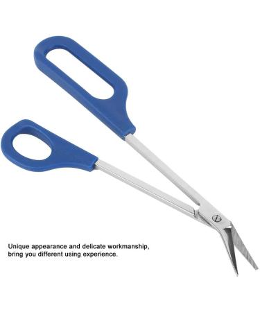 Long Handle Toenail Scissors for Thick Toe Nails - Ergonomic Stainless Steel Cuticle Scissor | Easy Reach Handle & Unique Design - Buy Online on SooperMarket.com