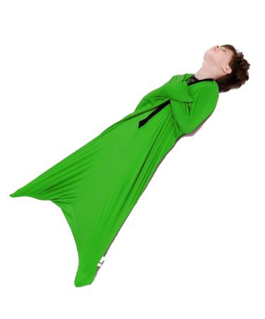 ZYUBOESO Sensory Body Sock for Kids Full Body Wrap Stretchy Body Sox Easy to Wash Breathable to Relieve Stress for Children with Autism Anxiety (Color : Green Size : L/Large) L/Large Green