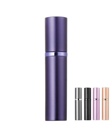 Brarios perfumed robber refilled empty travel perfume atomizer 5ml mini portable spray bottle pocket cater for on the go (J-blue) 5ml blue01