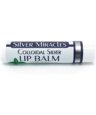 Colloidal Silver Peppermint Lip Balm - Hydrating and Soothing (1) - Buy Online on SooperMarket.com