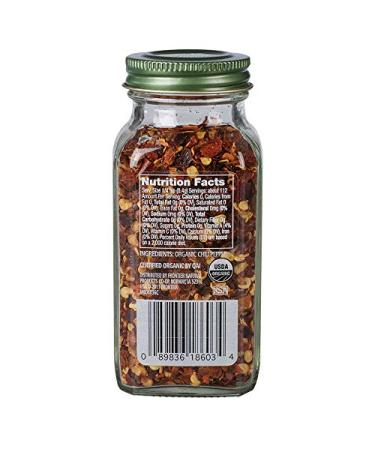 Simply Organic Crushed Red Pepper 1.59 oz - Spicy Seasoning for Cooking & Baking - Buy Online on SooperMarket.com