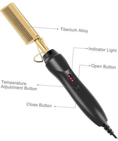 Beavorty Multifunctional Styling Hair Plug Dry US Use Electric Curling Wet Tools Curler Copper Iron - Buy Online on SooperMarket.com