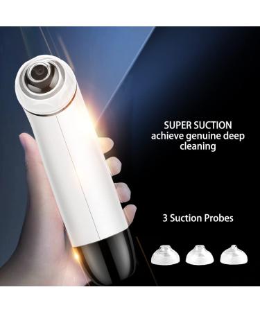 Glamne Blackhead Remover Vacuum | Electric Rechargeable Pore Cleaner for Men and Women - Pink - Buy Online on SooperMarket.com