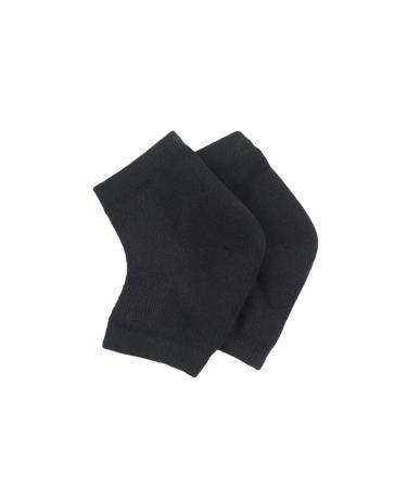 Beaupretty 3st moisturizing heel socks cracked heel socks Spa-socks hine socks Moisturizing socks dry cracked feet treatment pedicure coating lady black