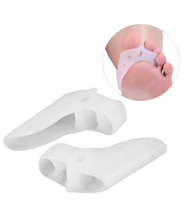 2 Pairs Gel Toe Separator for Hallux Valgus, Hammer Toes - Foot Care Corrector - Buy Online on SooperMarket.com