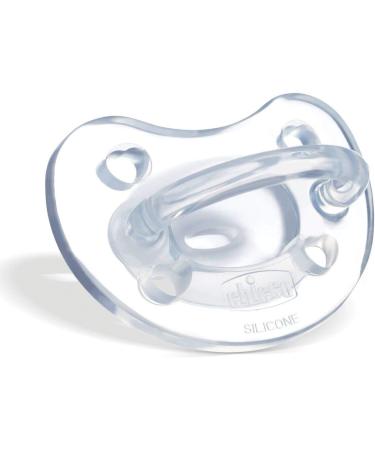 Chicco Soother Physio Soft 16+ Months Silicone - Transparent | Buy Online - Buy Online on SooperMarket.com