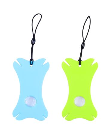 Fofuyim 2Pcs Tick Remover Tick Remover with magnifier Tick Remover Card Tick Remover Tools for Dogs