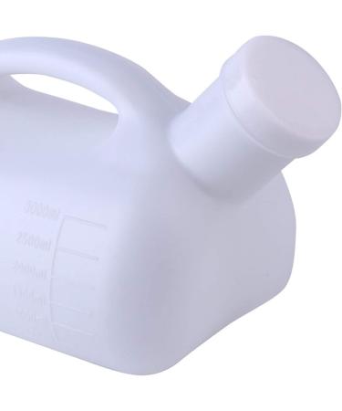 Male Urinal Bottle Camping Toilet Urine Bottle Large Male Urinal Portable 3000ML Mens Potty Pee Bottle Collector Travel Toilet - Buy Online on SooperMarket.com