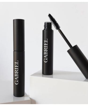 Gabriel Cosmetics Mascara (Black Brown) - Natural, Paraben-Free, Vegan, Gluten-Free | Cruelty-Free, Non-GMO | Volumizing, Water-Resistant Formula - 0.25 Fl Oz - Buy Online on SooperMarket.com