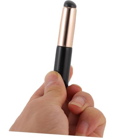 HAPINARY Round Head Silicone Lip Brush Lipstick Brush Lip Cream Brush Silicone Cosmetics Brush Lipstick Applicator Lip Balm Sponge Makeup Brush Eyeshadow Brush Miss Mini Lip Mask Wood - Buy Online on SooperMarket.com