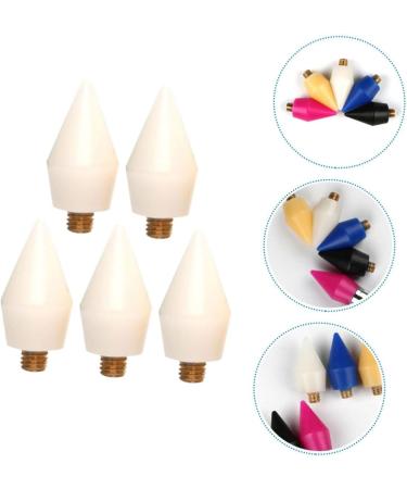 POPETPOP 5pcs Tools Diamond Art Pen Refill Gem Picker Tool Diamond Art Pen Tips Only Dotting Tool Refills Diamond Art Pen Tip Replacement Diamond Art Supplies White Rhinestone Manicure Wax 2.85X1.50X1.50CM White - Buy Online on SooperMarket.com