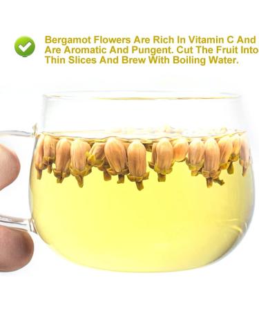 PlantGift Dried Bergamot Flower 80G/2.82oz Citrus Bergamot Tea Citrus Medica Chinese Health Tea - Buy Online on SooperMarket.com