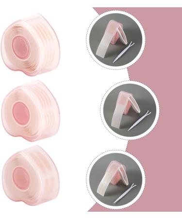minkissy 3rolls Double Eyelid Sticker Double Eyelid Tape Tool Invisible Eyelid Stickers Eye Strip Sticker Eyeliner Tape Big Eye Tools Self- Adhesive Eye Tapes Clear Tape Reel Miss Lace Eyes - Buy Online on SooperMarket.com