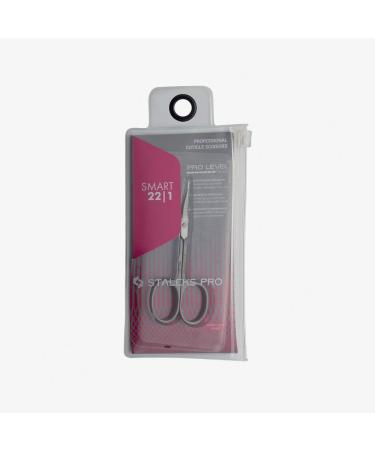 Professional Cuticle Scissors (Blade Length 21 mm) STALEKS Pro Smart SS-22/1