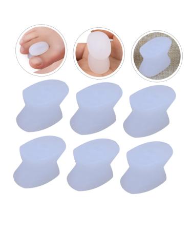 8pcs Hallux Valgus Separator Thumb Splint Nail Protector Set - Silicone Cushion for Big Toe, Hammer Toe, Bunion Relief - Foot Yoga Brace for Night Support - Buy Online on SooperMarket.com