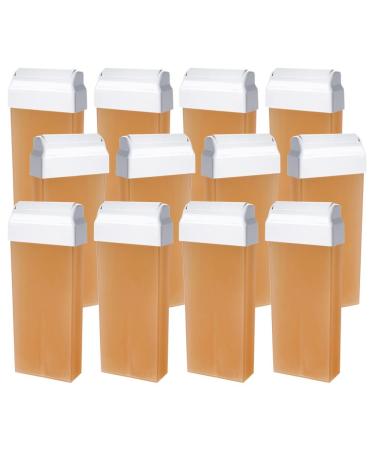 Wax cartridge Decor Natural with large roller 100 ml 12 pieces