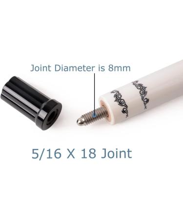 Ergonomic Joint Protectors for Pool Cue, 5/16 X 18 Size - 2 Sets | AB Earth - Buy Online on SooperMarket.com