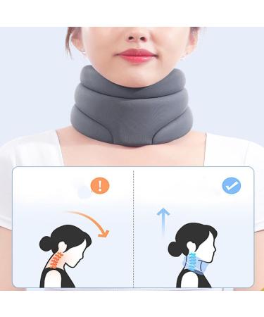 Cervicorrect Neck Brace Cervicorrect Neck Brace by Healthy Lab Co Neck Support Brace for Women and Men Neck Brace for Sleeping Soft Foam Cervical Neck Brace to Stop Snoring (Black) - Buy Online on SooperMarket.com