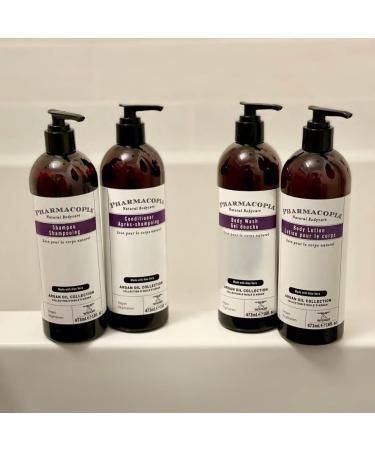 Pharmacopia Hotel Argan Oil Shampoo 16.2 oz - Vegan & Cruelty-Free Aromatherapy Hair Care - Buy Online on SooperMarket.com