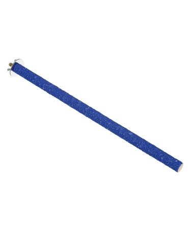 Patikil 0.6x11.8 Bird paw bird wood perch stand cage accessories for small bird parrot love bird parlor parlor sittich blue 0.6x11.8 "Blue blue