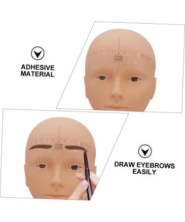 Didiseaon 1 Roll Disposable Ruler Stickers Reusable Eyebrow Ruler Brow Measurer Woman Tool Scale - Buy Online on SooperMarket.com