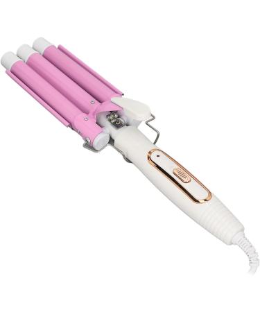 Ceramic 3 Barrel Curling Iron Wand for All Hair Types | Adjustable Temperature & 360 Swivel | Essential Styling Tool (US Plug - Buy Online on SooperMarket.com