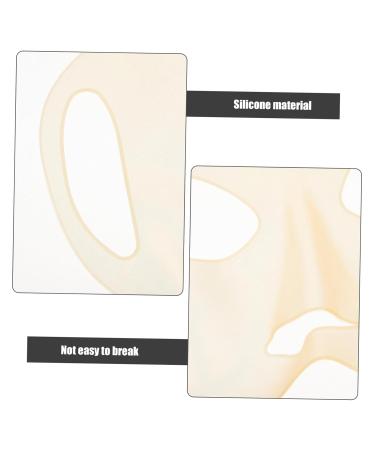 FRCOLOR 3-Piece Silicone Ear Hooks for Face Fixation | Portable 3D Beauty Aid for Perfect Makeup Application - Buy Online on SooperMarket.com