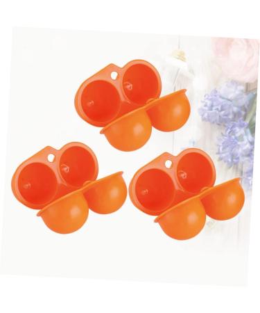 Hemoton 3pcs Eggs Egg Case Camping Egg Holder Blank Spinners Portable Egg Case Egg Box Container Outdoor - Buy Online on SooperMarket.com